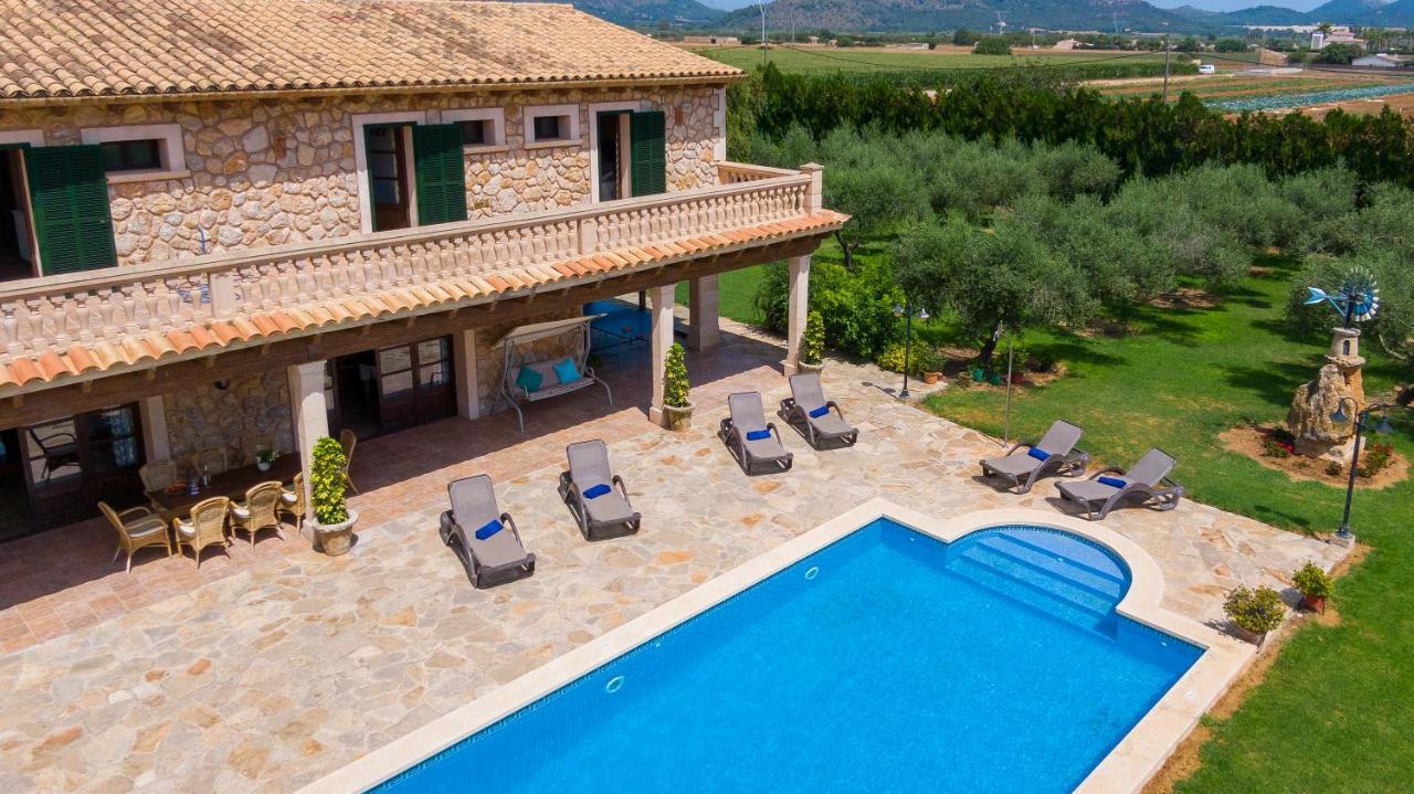 Villa Lagoon Sa Pobla Eksteriør billede